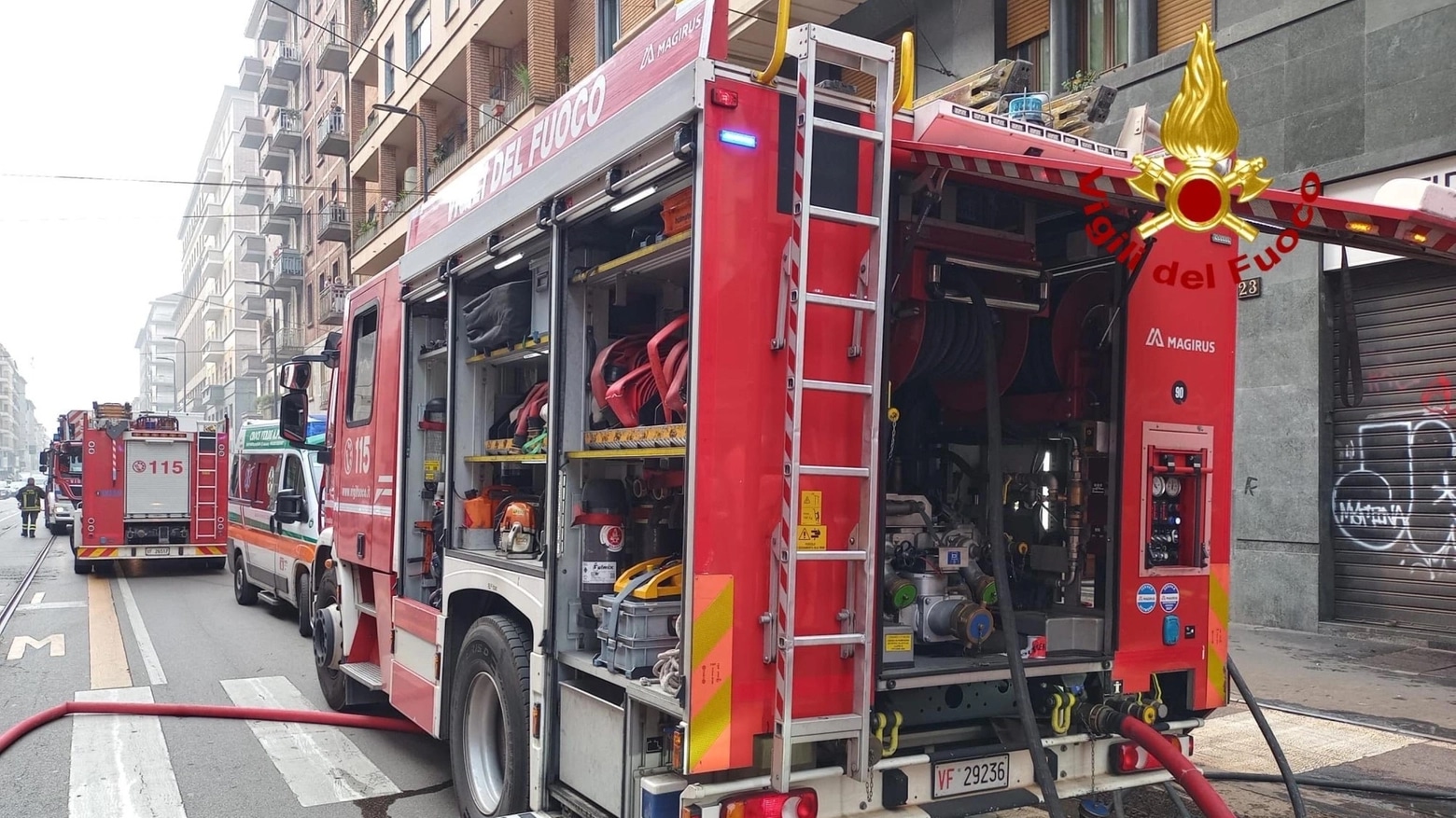 Incendio in una casa di riposo a Milano, sei le vittime