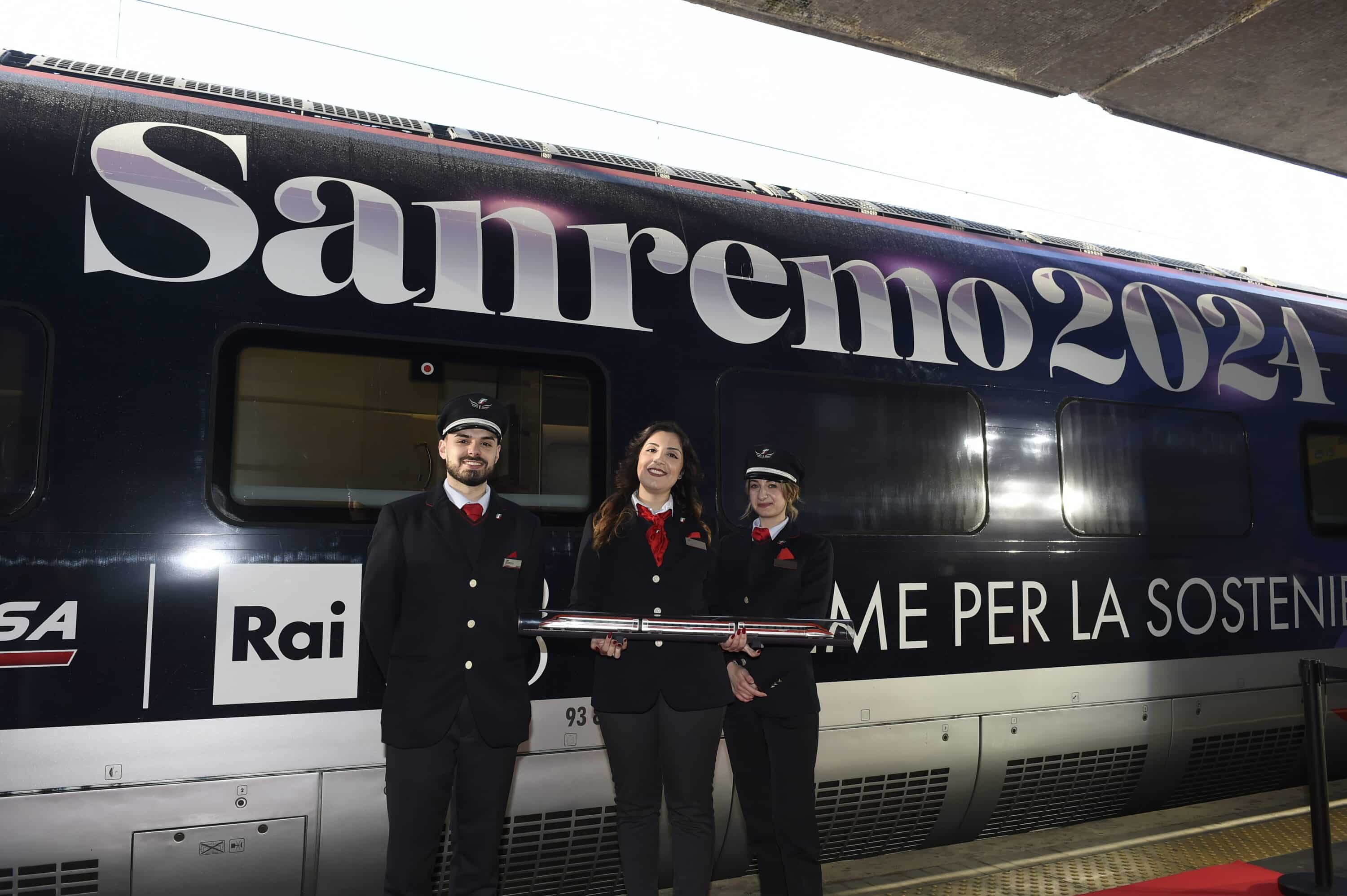 Il treno speciale per Sanremo della Rai fa arrabbiare Salvini