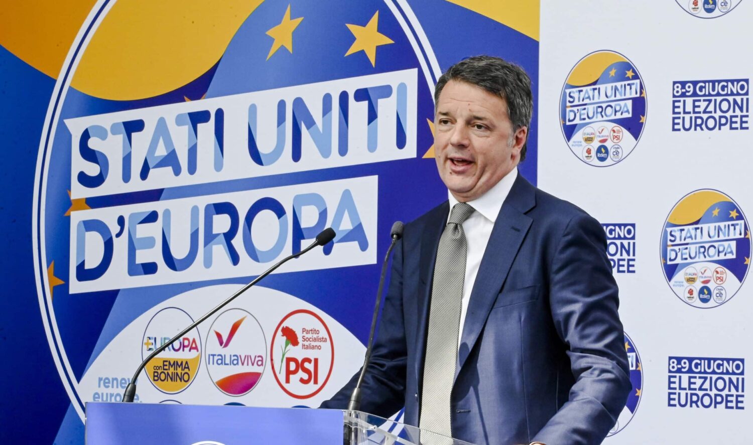 Europee, c’è anche Renzi. Sarà candidato nella lista Stati Uniti d’Europa