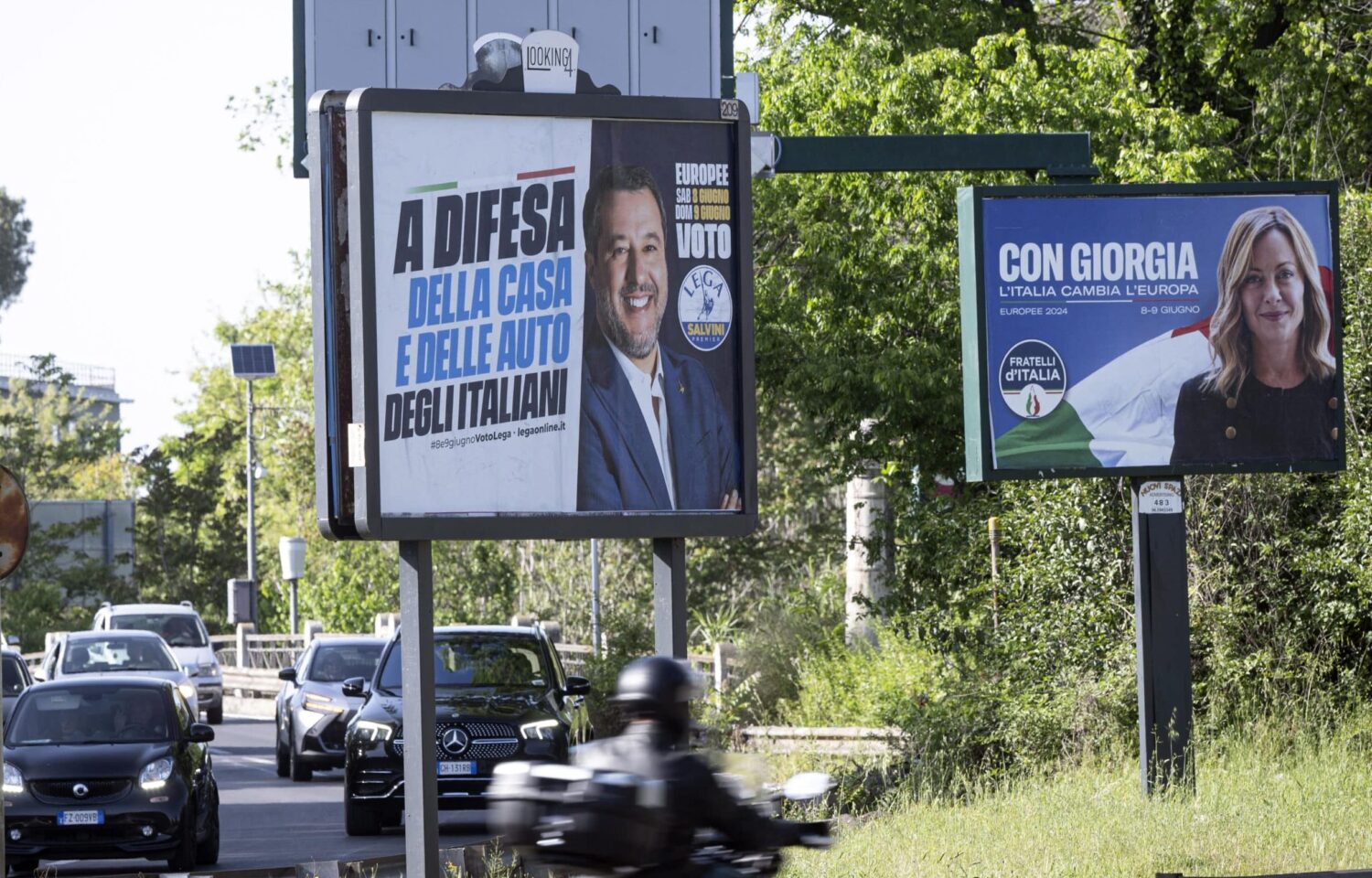 Meloni, Salvini e Bossi hanno violato il silenzio elettorale?