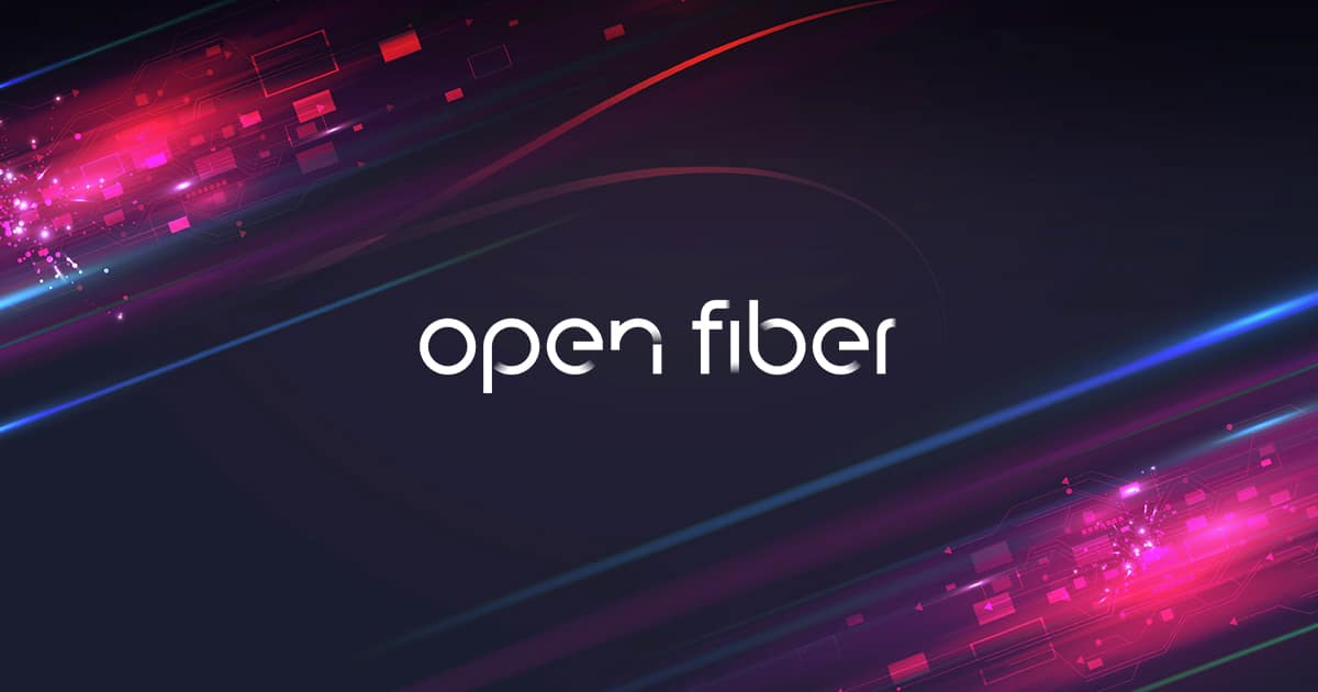 Connessione in fibra fino a 100 giga: da Open Fiber la prima sperimentazione in Italia