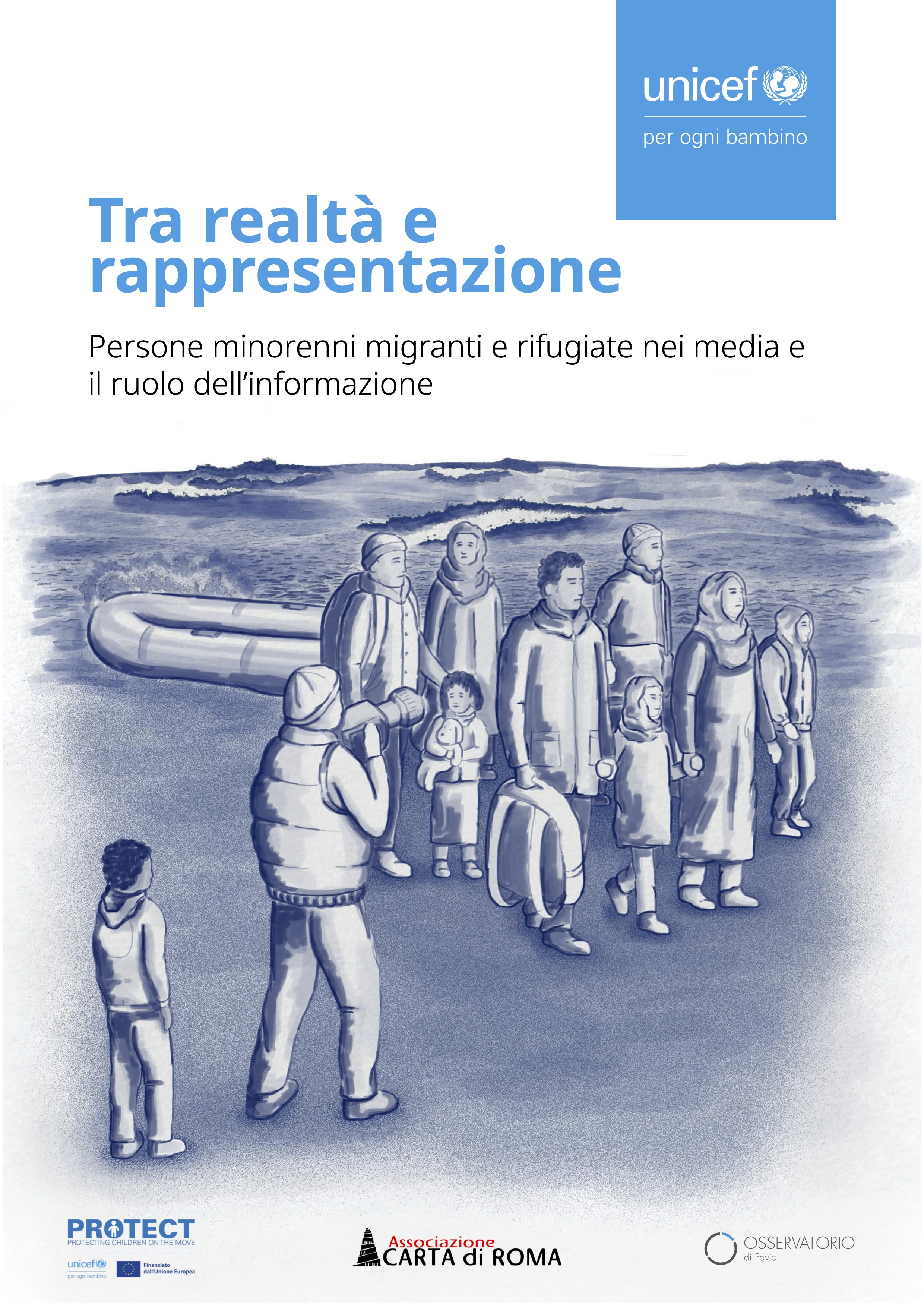 Migranti, tra realtà e narrazione: come i media parlano (o non parlano) delle persone migranti di minore età nel Rapporto Unicef-Carta di Roma