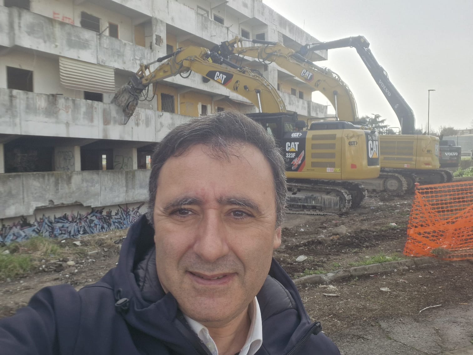 “La demolizione della Vela Gialla una vittoria dello Stato”: parla il presidente del municipio di Scampia, Nardella